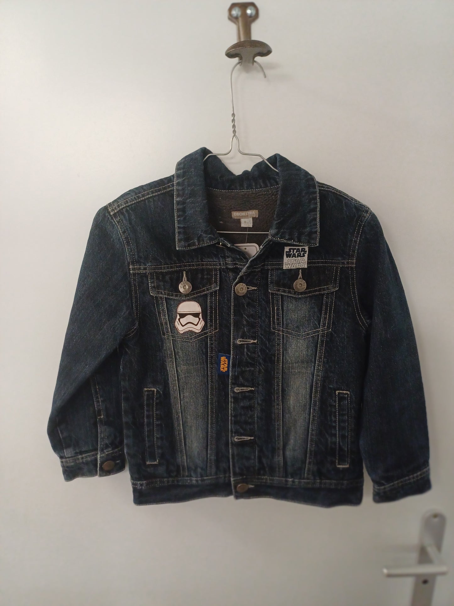 SURCYCLAGE : Veste en jean 025 008 - 8 ans