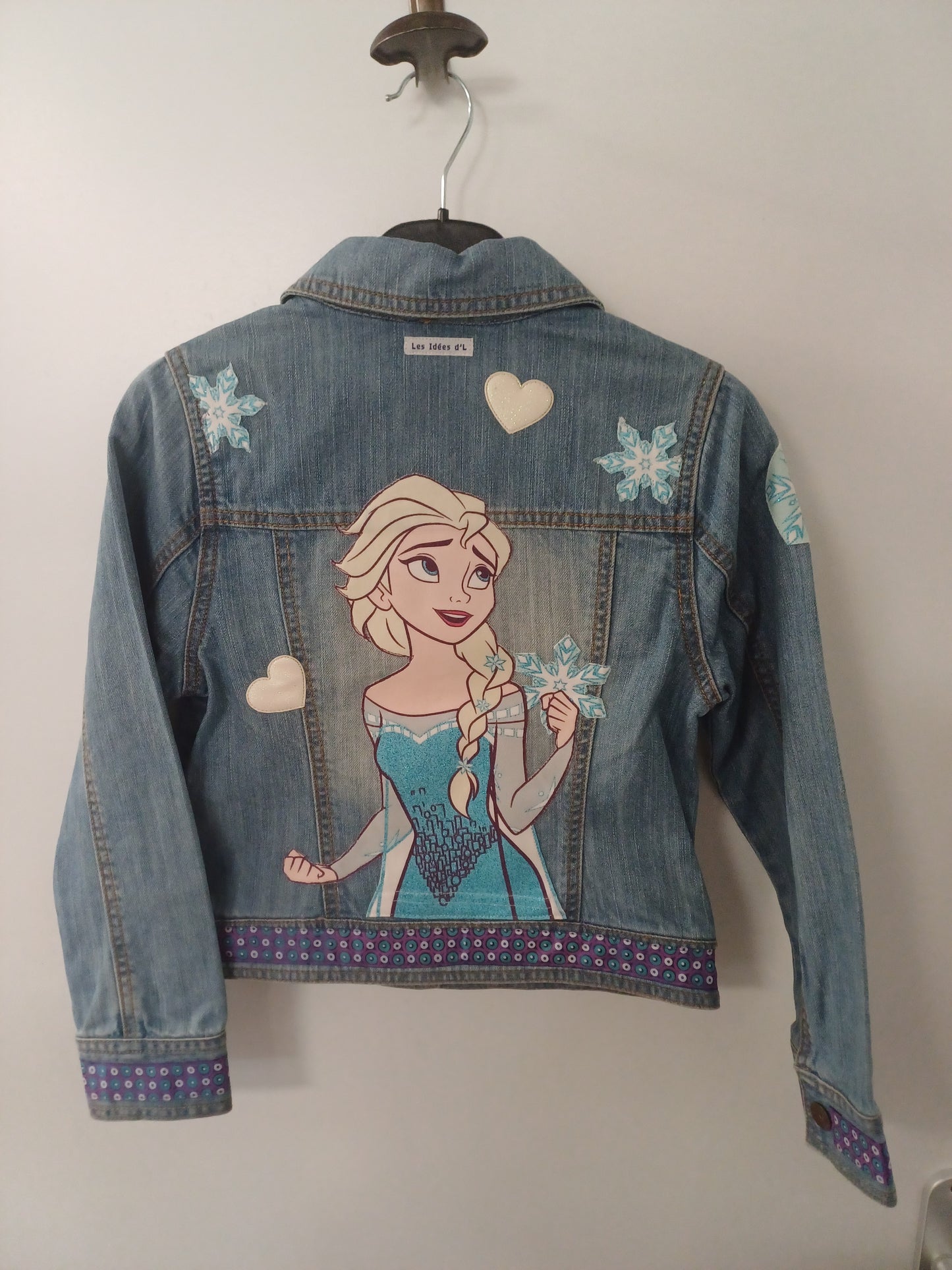 SURCYCLAGE : Veste en jean 025 012 - Taille : 8 ans