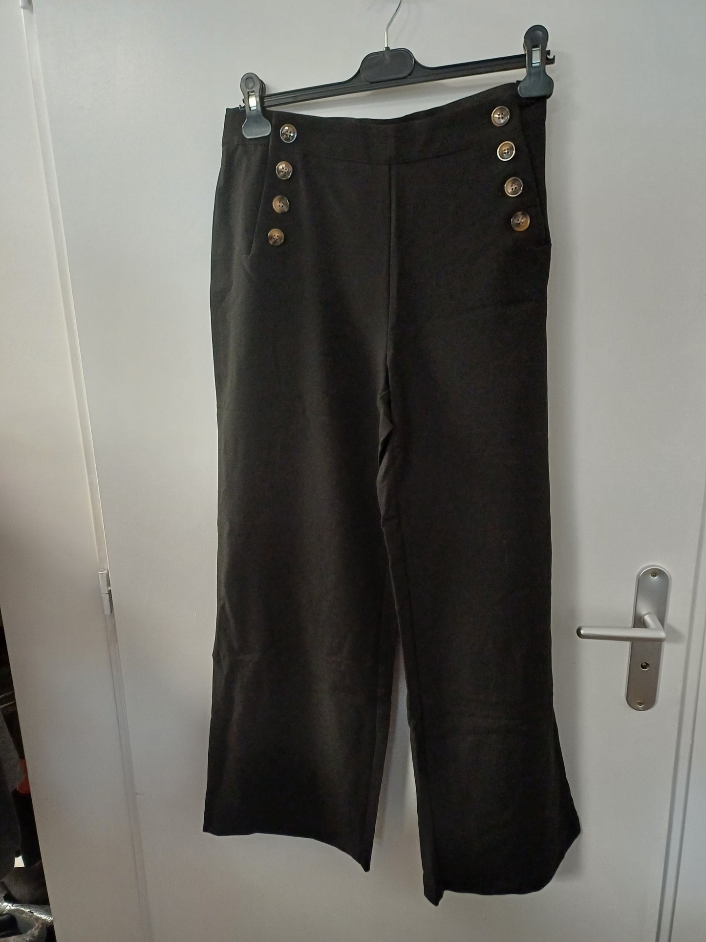 Pantalon boutons déco taille S ou M ou L